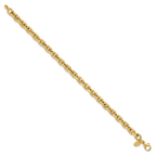 Leslie's 14K Polished Fancy Link Bracelet - Image 2