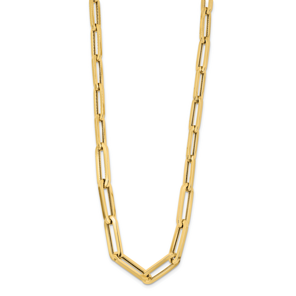 Leslie's 14K Polished Fancy Link Necklace - Image 2