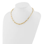 Leslie's 14K Polished Fancy Link Necklace - Image 3
