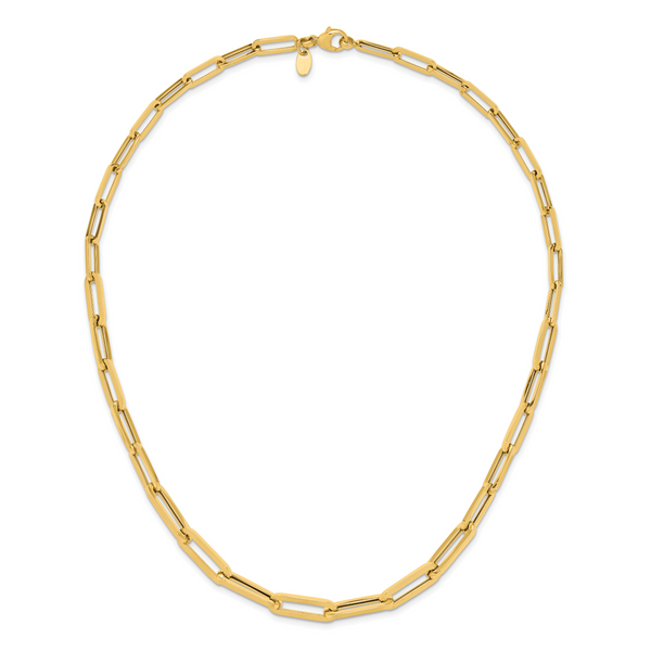 Leslie's 14K Polished Fancy Link Necklace - Image 4