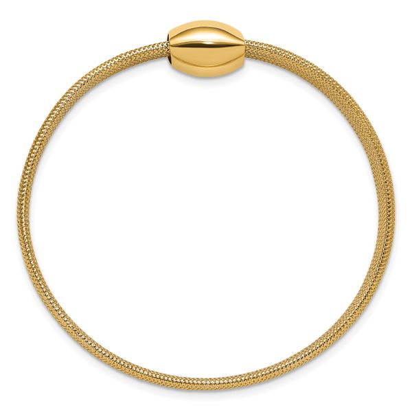 Leslie's 14K Mesh Slip-on Stretch Bracelet - Image 2