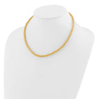 Leslie's 14K Mesh Twist Stretch Necklace - Image 3