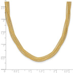 Leslie's 14K Mesh Twist Stretch Necklace - Image 5