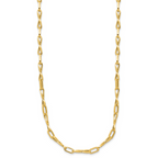 Leslie's 14K Polished Fancy Twisted Link Necklace - Image 2