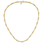 Leslie's 14K Polished Fancy Twisted Link Necklace - Image 4