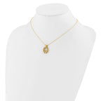 Leslie's 14k Polished D/C 16in w/2.25in ext. Necklace - Image 3