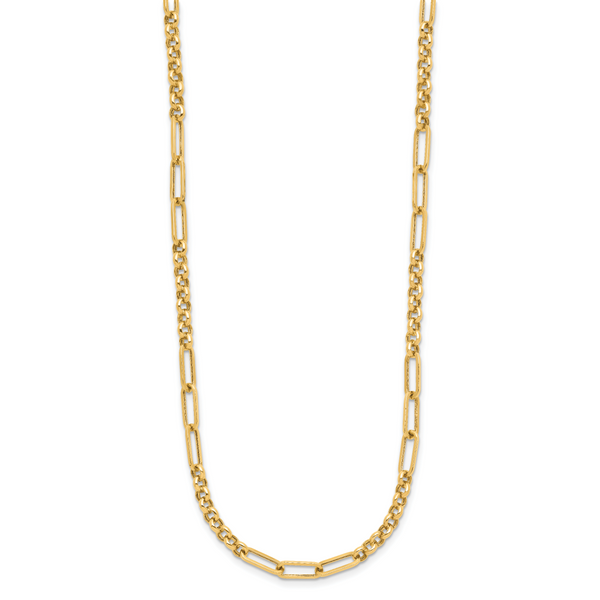 Leslie's 14K Polished Fancy Link Necklace