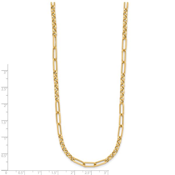 Leslie's 14K Polished Fancy Link Necklace - Image 5
