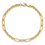 Leslie's 14K Polished Fancy Link Bracelet - Image 4