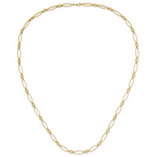 Leslie's 14K Polished/Textured Fancy Link Necklace - Image 4