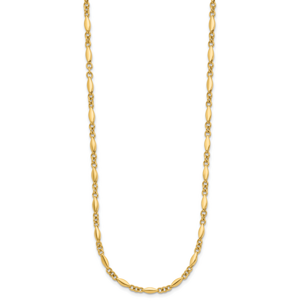 Leslie's 14K Polished Fancy Link Necklace - Image 2