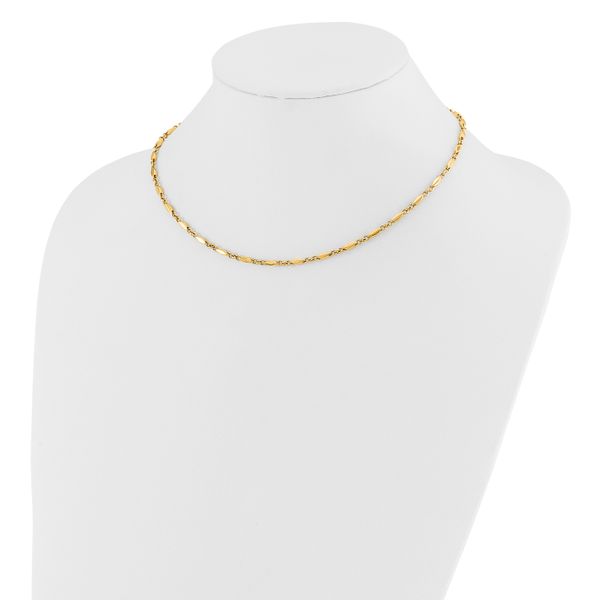 Leslie's 14K Polished Fancy Link Necklace - Image 3