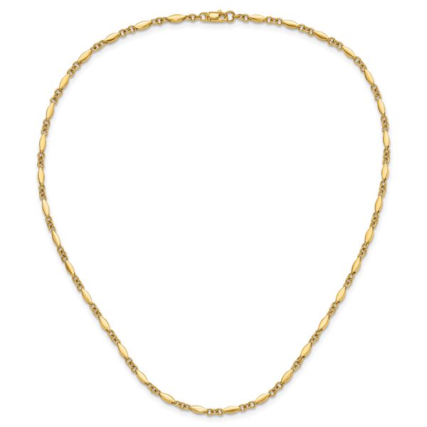 Leslie's 14K Polished Fancy Link Necklace - Image 4