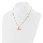 Leslie's 14K Polished Bar w/1.5in ext. Necklace - Image 3