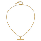 Leslie's 14K Polished Bar w/1.5in ext. Necklace - Image 4