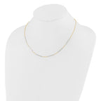 Leslie's 14K Two-tone Polished 6 Bar Stations w/1.5in ext. Necklace - Image 3