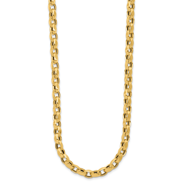 Leslie's 14K Polished Fancy Link Necklace - Image 2
