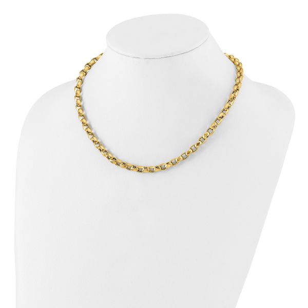 Leslie's 14K Polished Fancy Link Necklace - Image 3