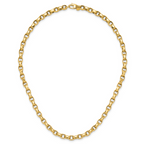 Leslie's 14K Polished Fancy Link Necklace - Image 4