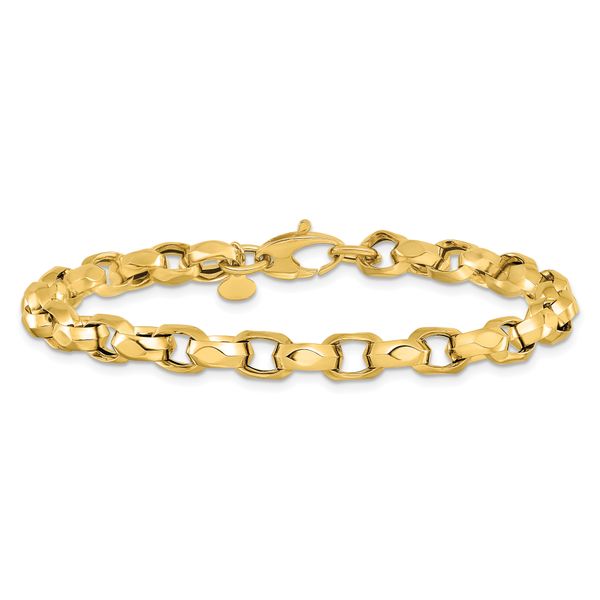 Leslie's 14K Polished Fancy Link Bracelet - Image 3
