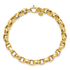 Leslie's 14K Polished Fancy Link Bracelet - Image 4