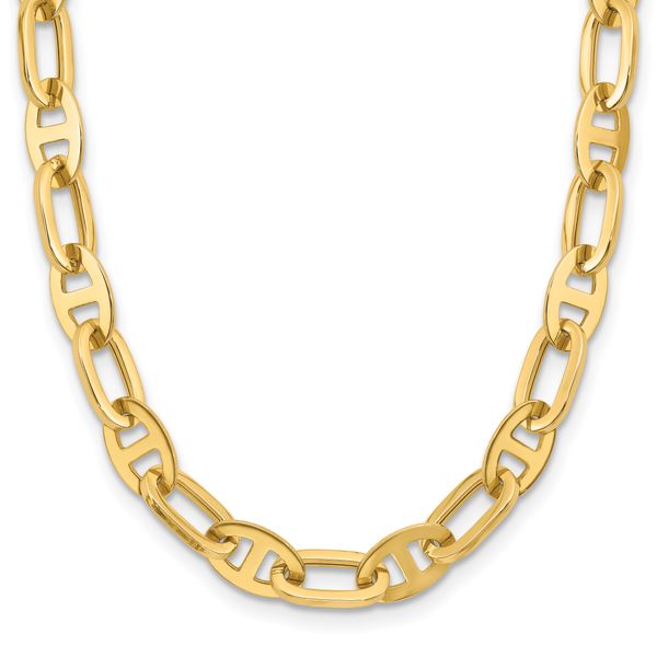 Leslie's 14K Polished Fancy Link Necklace