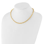 Leslie's 14K Polished Fancy Link Necklace - Image 3