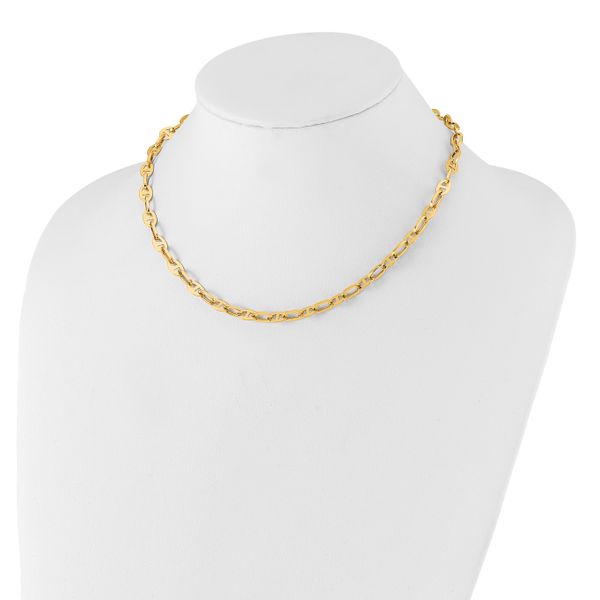 Leslie's 14K Polished Fancy Link Necklace - Image 3