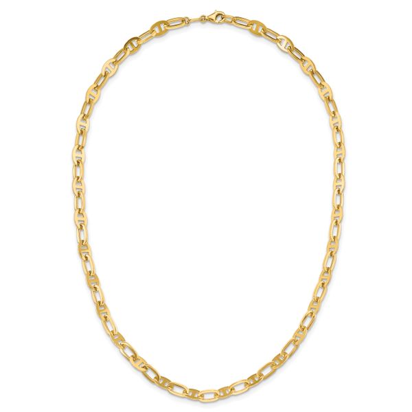 Leslie's 14K Polished Fancy Link Necklace - Image 4