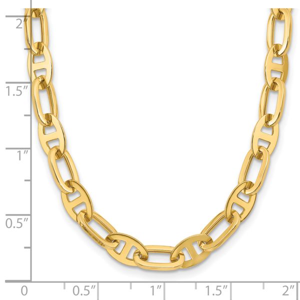 Leslie's 14K Polished Fancy Link Necklace - Image 5