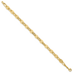 Leslie's 14K Polished Fancy Link Bracelet - Image 2