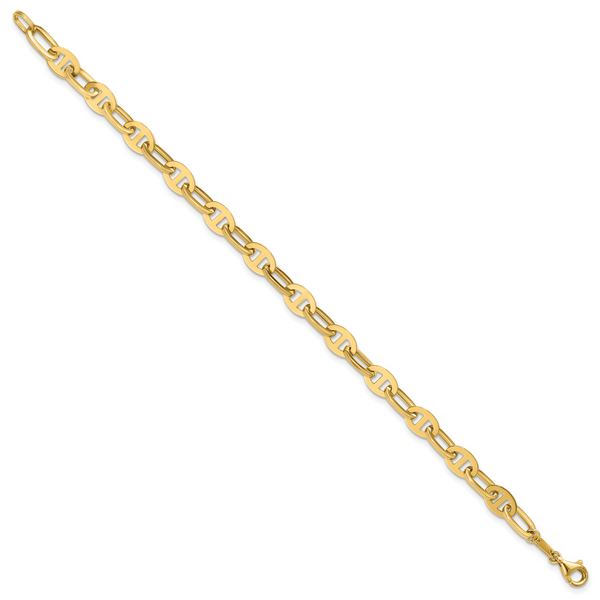 Leslie's 14K Polished Fancy Link Bracelet - Image 2