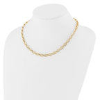 Leslie's 14K Polished Fancy Link Necklace - Image 3