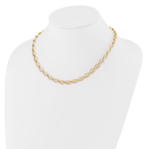Leslie's 14K Polished Fancy Link Necklace - Image 3