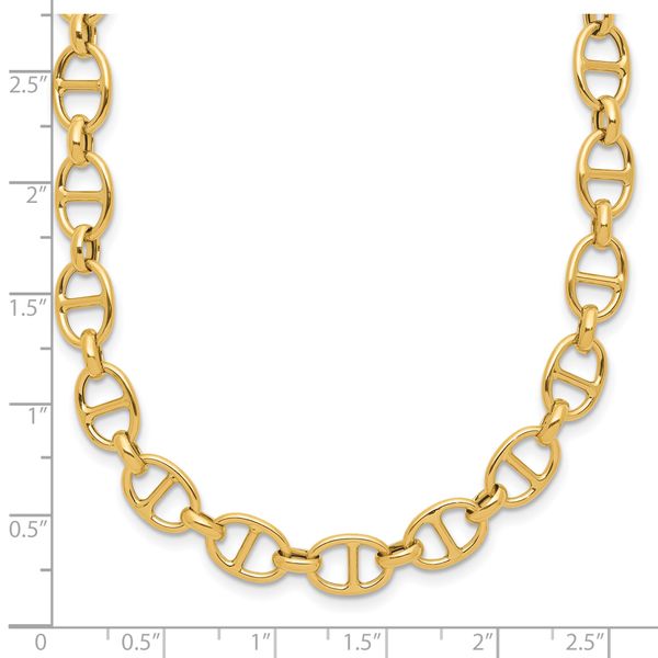 Leslie's 14K Polished Fancy Link Necklace - Image 5