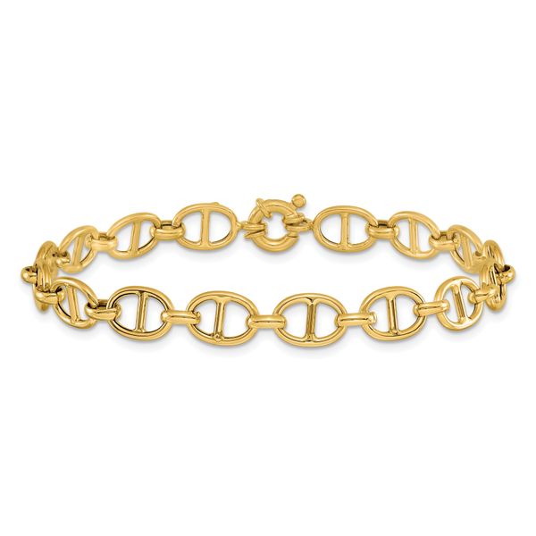 Leslie's 14K Polished Fancy Link Bracelet - Image 3