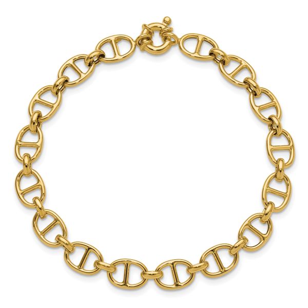 Leslie's 14K Polished Fancy Link Bracelet - Image 4