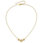 Leslie's 14k Polished FWC Pearl Flower 16in w/2in ext. Necklace - Image 4