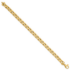 Leslie's 14K Polished Men's Link Bracelet - Image 2