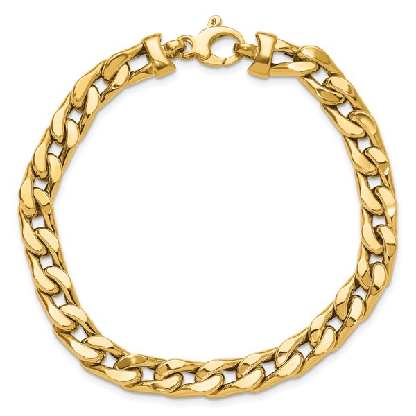 Leslie's 14K Polished Men's Link Bracelet - Image 4