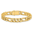 Leslie's 14K Polished Fancy Figaro Link Bracelet - Image 3