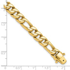 Leslie's 14K Polished Fancy Figaro Link Bracelet - Image 5