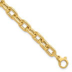 Leslie's 14K Polished Fancy Link Bracelet