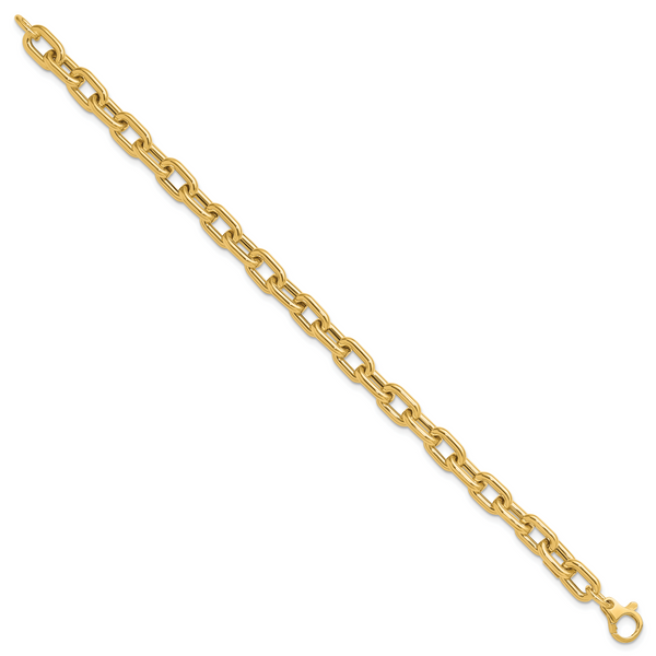 Leslie's 14K Polished Fancy Link Bracelet - Image 2