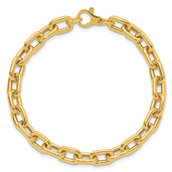 Leslie's 14K Polished Fancy Link Bracelet - Image 4