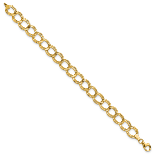 Leslie's 14K Polished Fancy Link Bracelet - Image 2