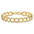 Leslie's 14K Polished Fancy Link Bracelet - Image 3