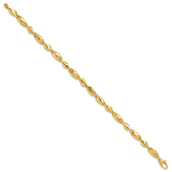 Leslie's 14k Polished Fancy Link Bracelet - Image 2