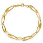 Leslie's 14K Polished Fancy Link w/.25in ext. Bracelet - Image 4