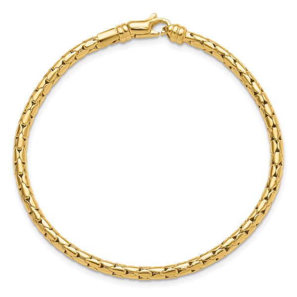 Leslie's 14K Polished Fancy Bracelet - Image 4